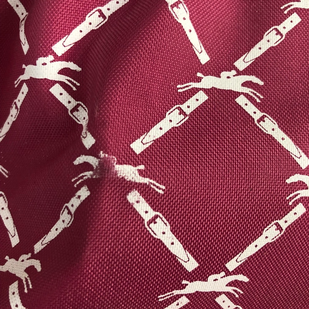 Longchamp | Small Pink Purse with White Horse Belt Logo - Picture 5 of 6